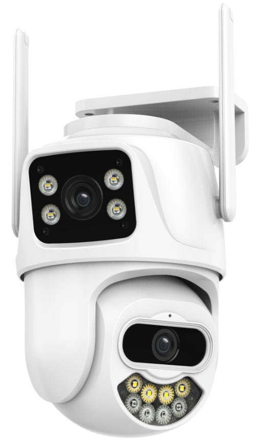 P7-QQ6[PLUS] [Dual camera
camera + dome machine
linkage]
3MP lens*2
6 million pixels